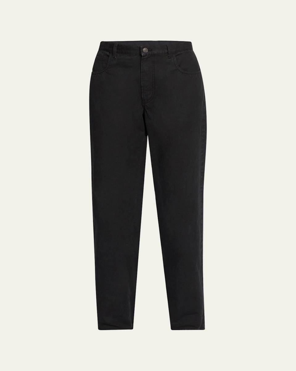 Landais Mid-Rise Straight-Leg Jeans
